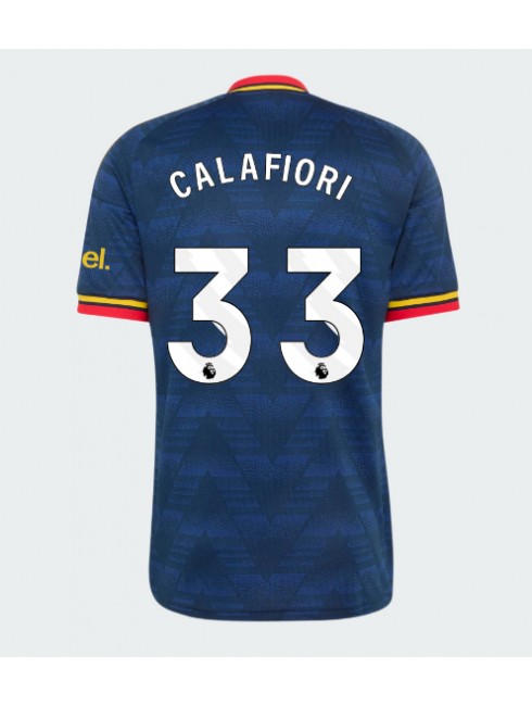 Arsenal Riccardo Calafiori #33 Auswärtstrikot 2026-27 Kurzarm Arsenal Riccardo Calafiori #33 Auswärtstrikot 2026-27 Kurzarm